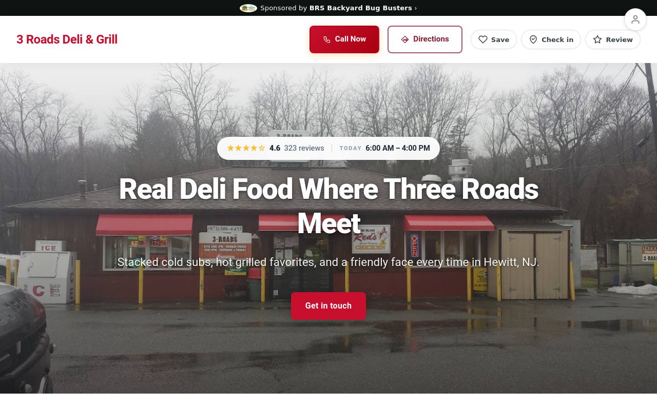 Preview of your live website