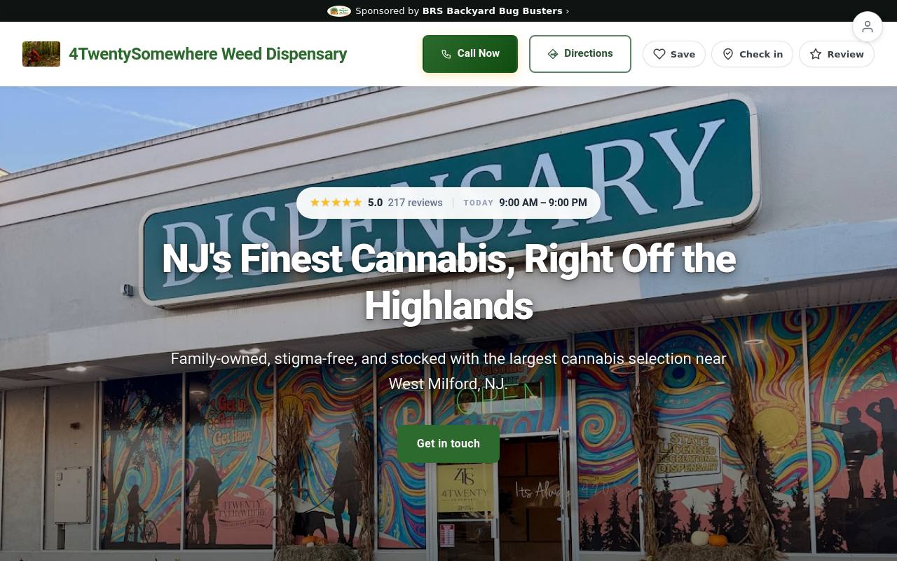 Preview of your live website