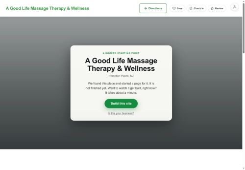 Preview of your live website