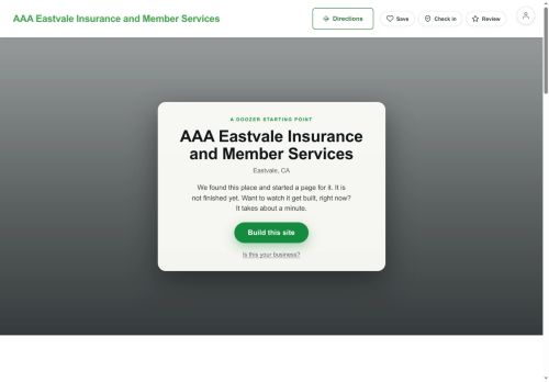 Preview of your live website