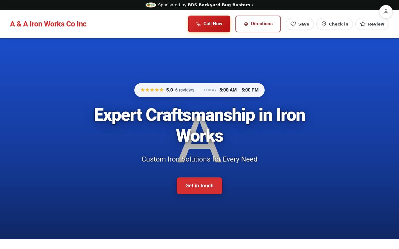 Preview of your live website