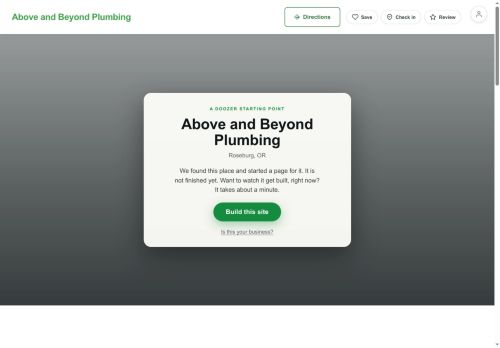 Preview of your live website