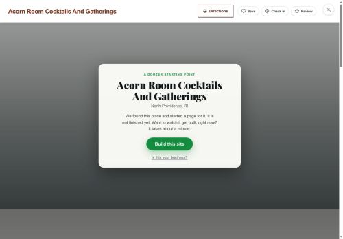 Preview of your live website