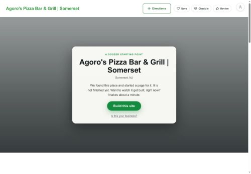 Preview of your live website