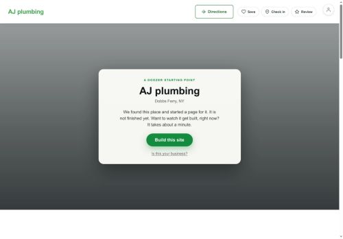Preview of your live website