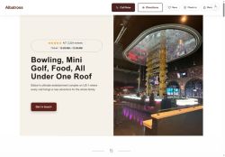 Preview of your live website
