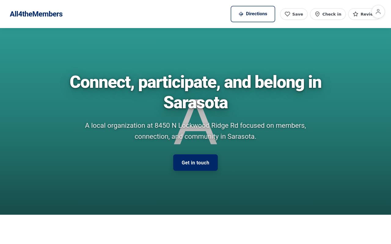 Preview of your live website
