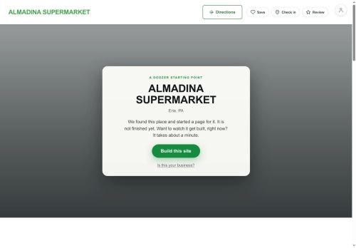 Preview of your live website
