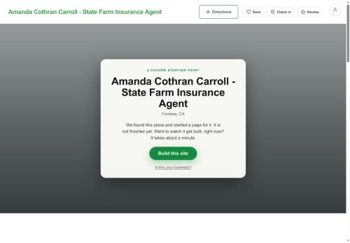 Preview of your live website
