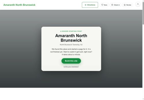 Preview of your live website