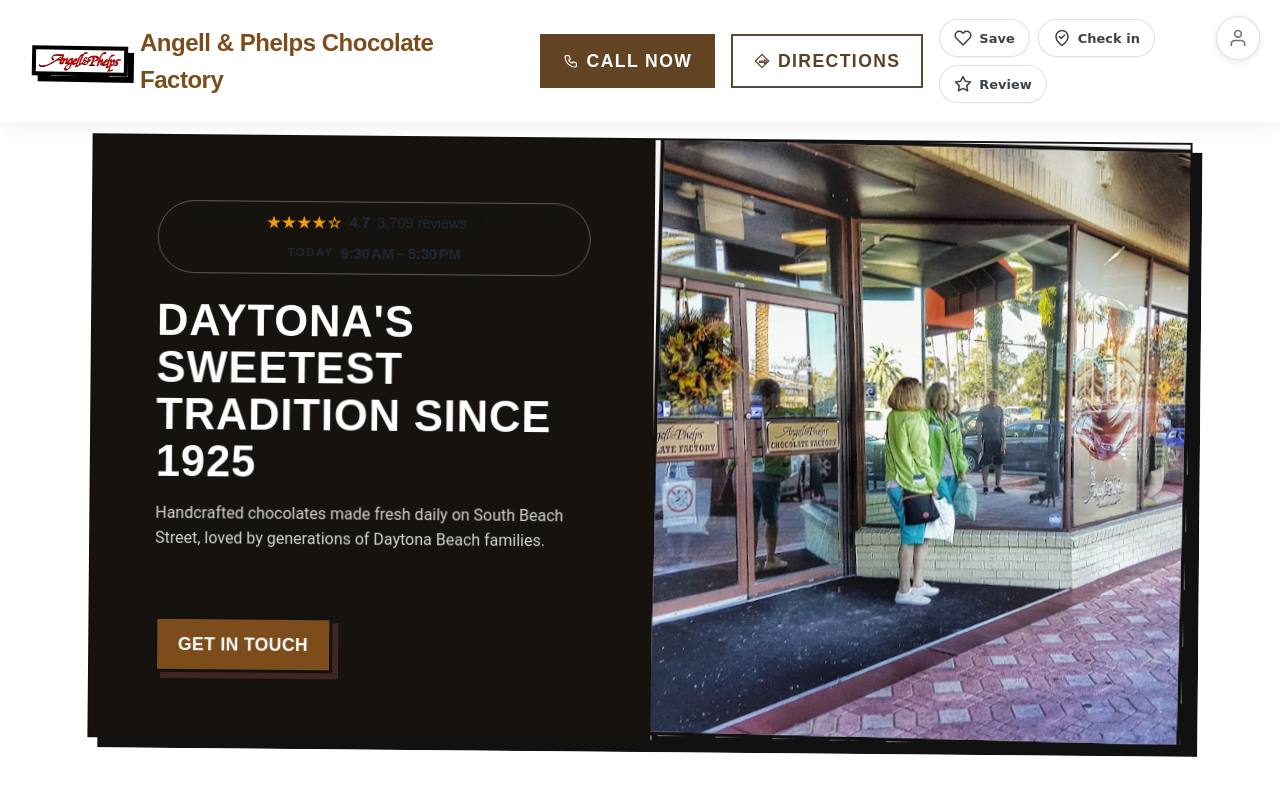 Preview of your live website