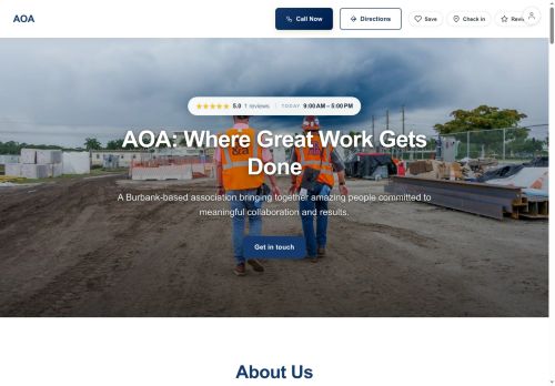 Preview of your live website