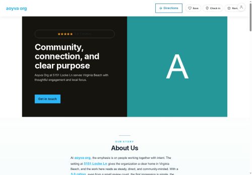 Preview of your live website