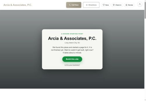 Preview of your live website