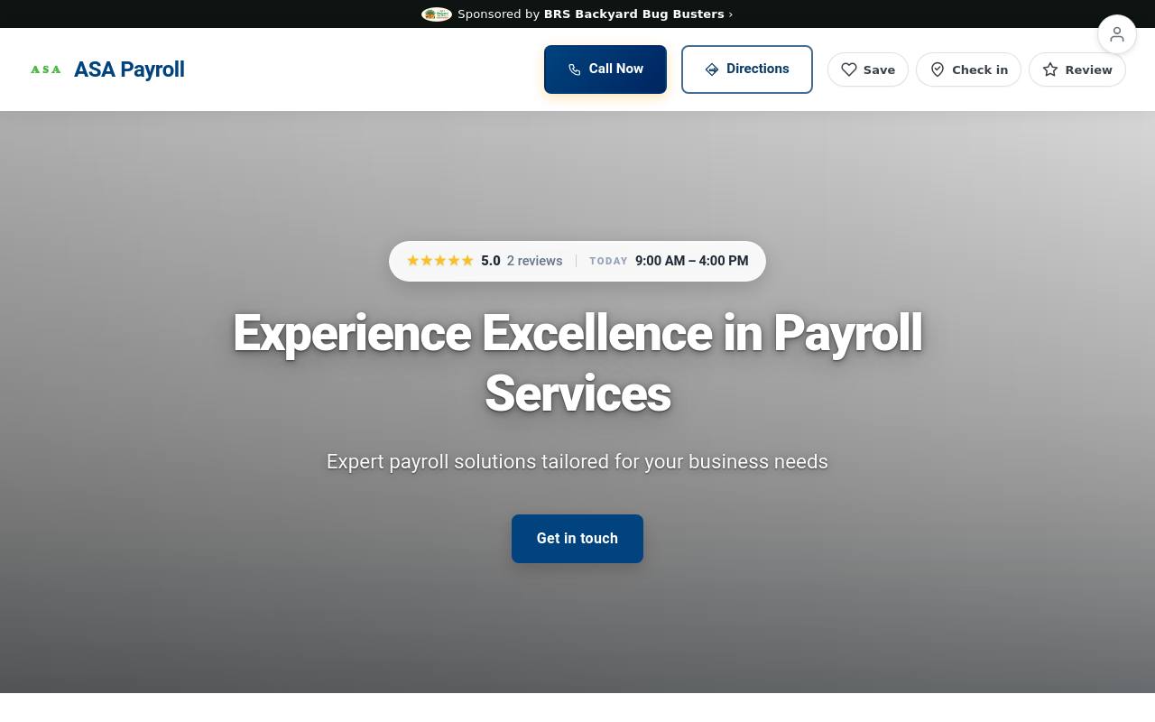 Preview of your live website