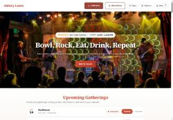 Preview of your live website