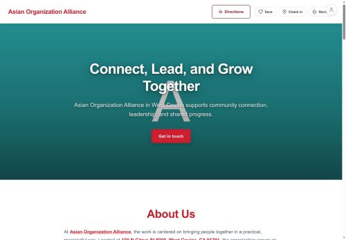 Preview of your live website