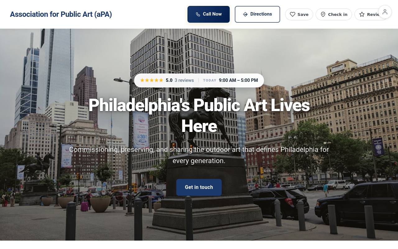 Preview of your live website