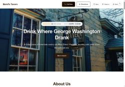 Preview of your live website