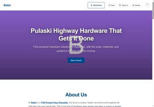 Preview of your live website
