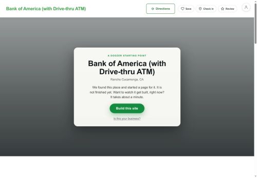 Preview of your live website