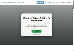 Preview of your live website