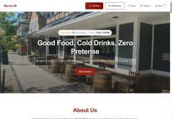 Preview of your live website