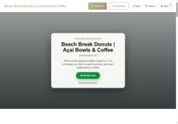 Preview of your live website