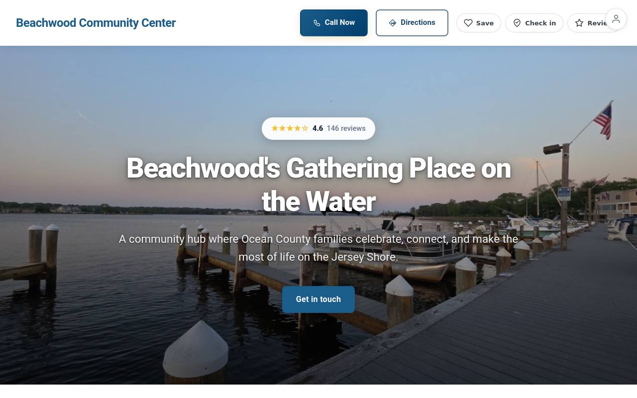 Preview of your live website