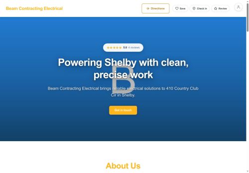 Preview of your live website