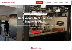 Preview of your live website