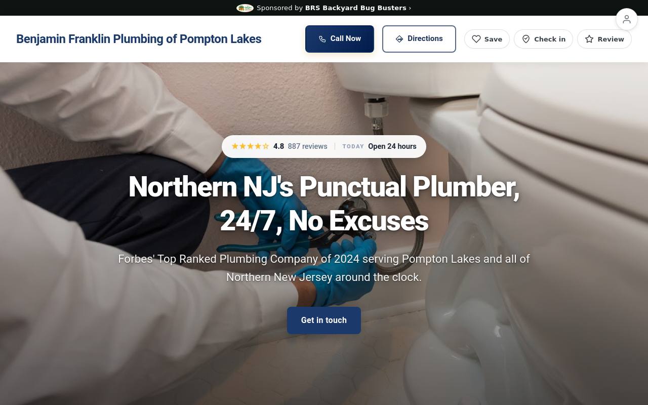 Preview of your live website