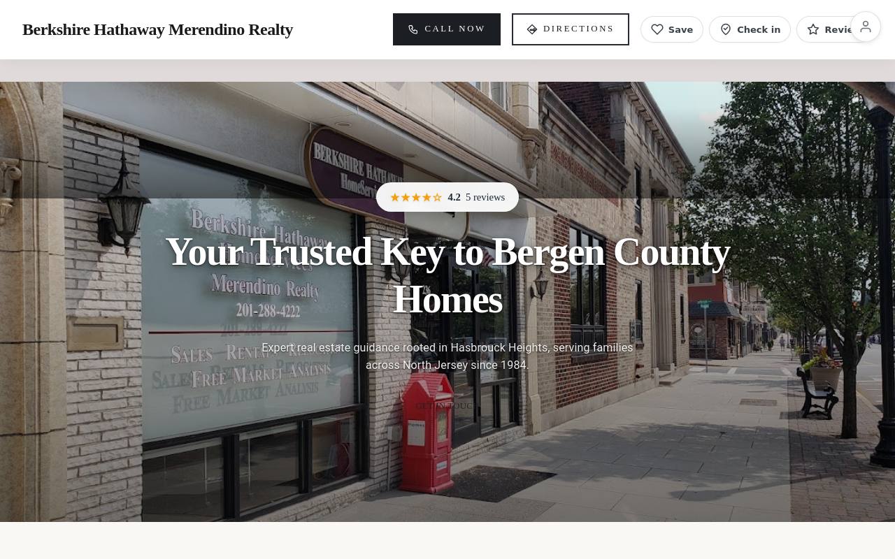 Preview of your live website