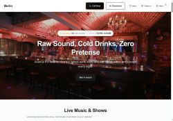 Preview of your live website