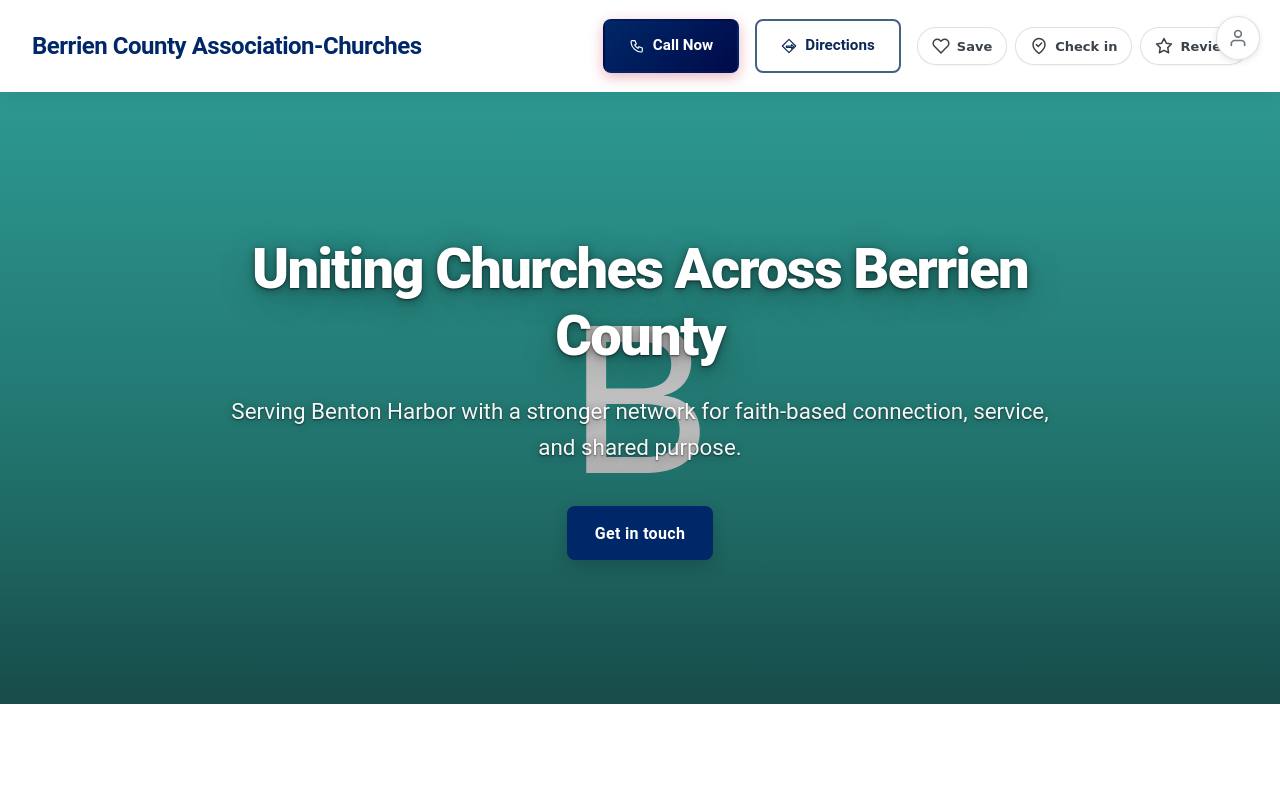Preview of your live website