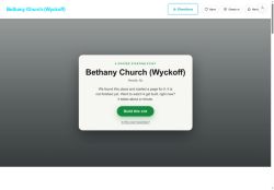 Preview of your live website