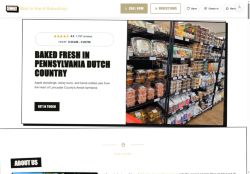Preview of your live website