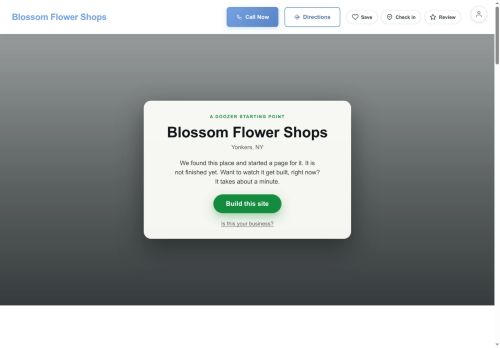 Preview of your live website
