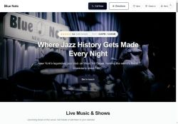 Preview of your live website