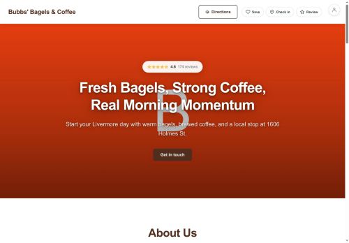 Preview of your live website