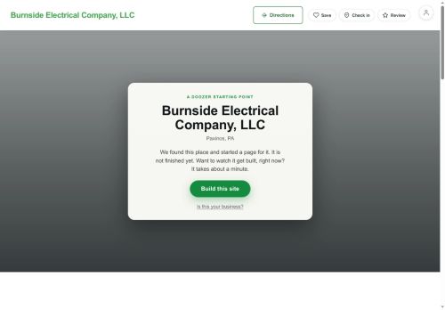 Preview of your live website
