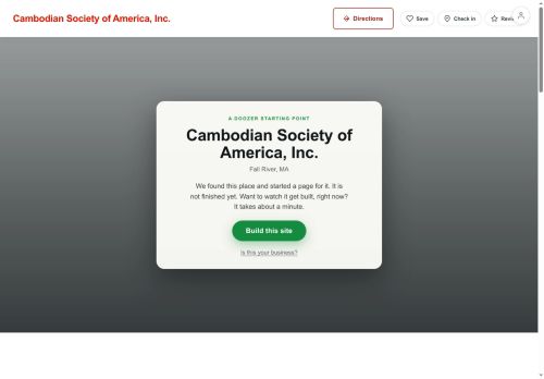 Preview of your live website