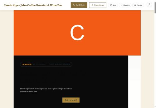 Preview of your live website