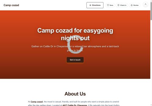Preview of your live website