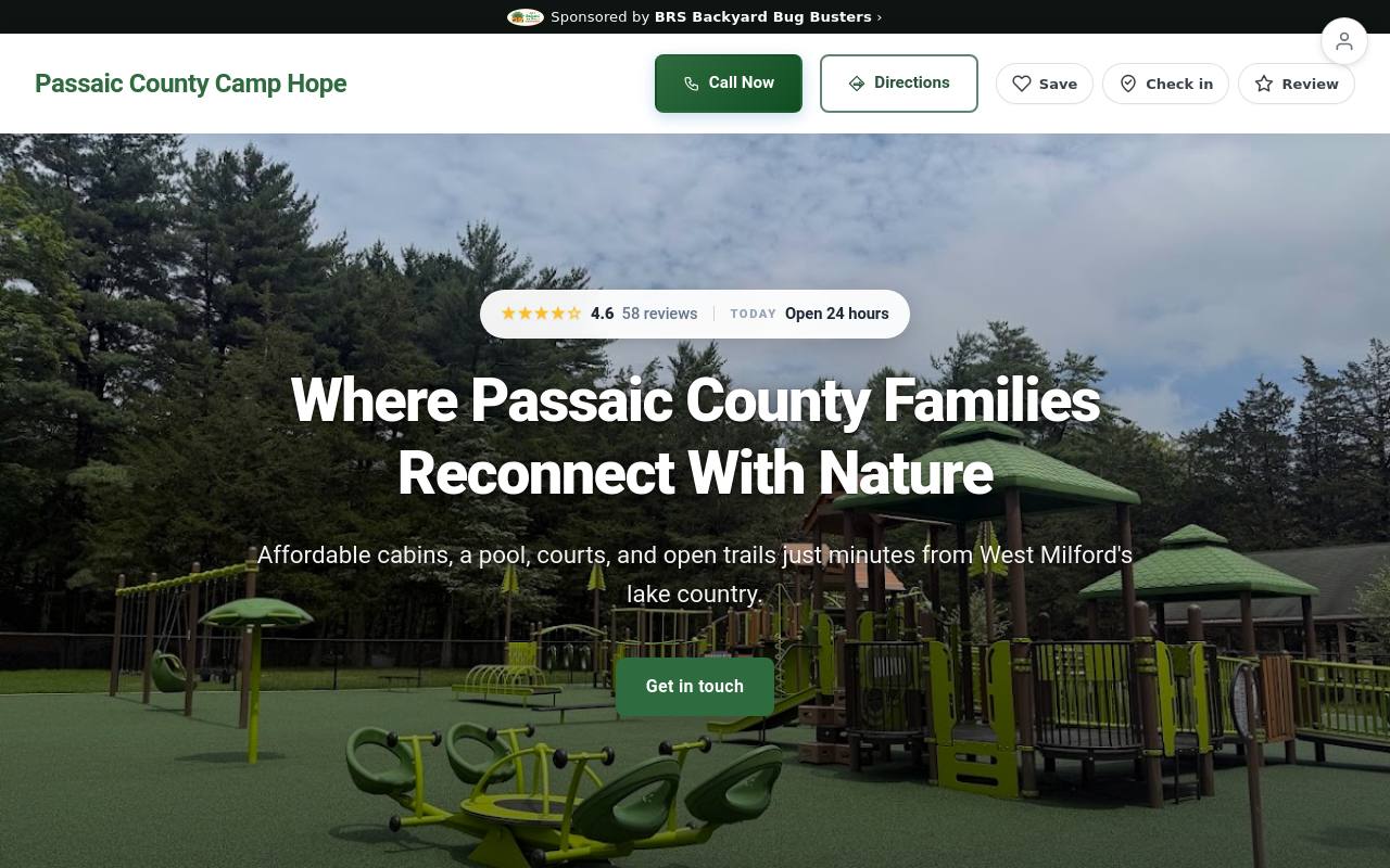 Preview of your live website