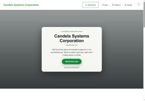 Preview of your live website