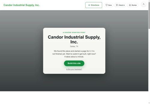 Preview of your live website