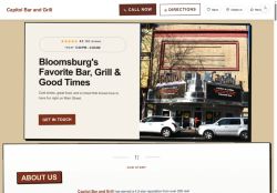 Preview of your live website