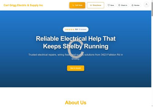 Preview of your live website