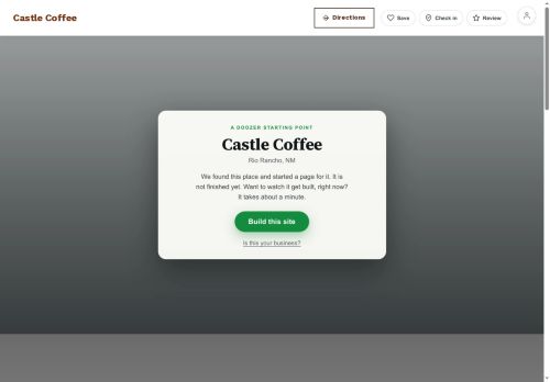 Preview of your live website